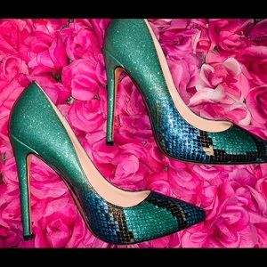 Shiny Pump Stilettos